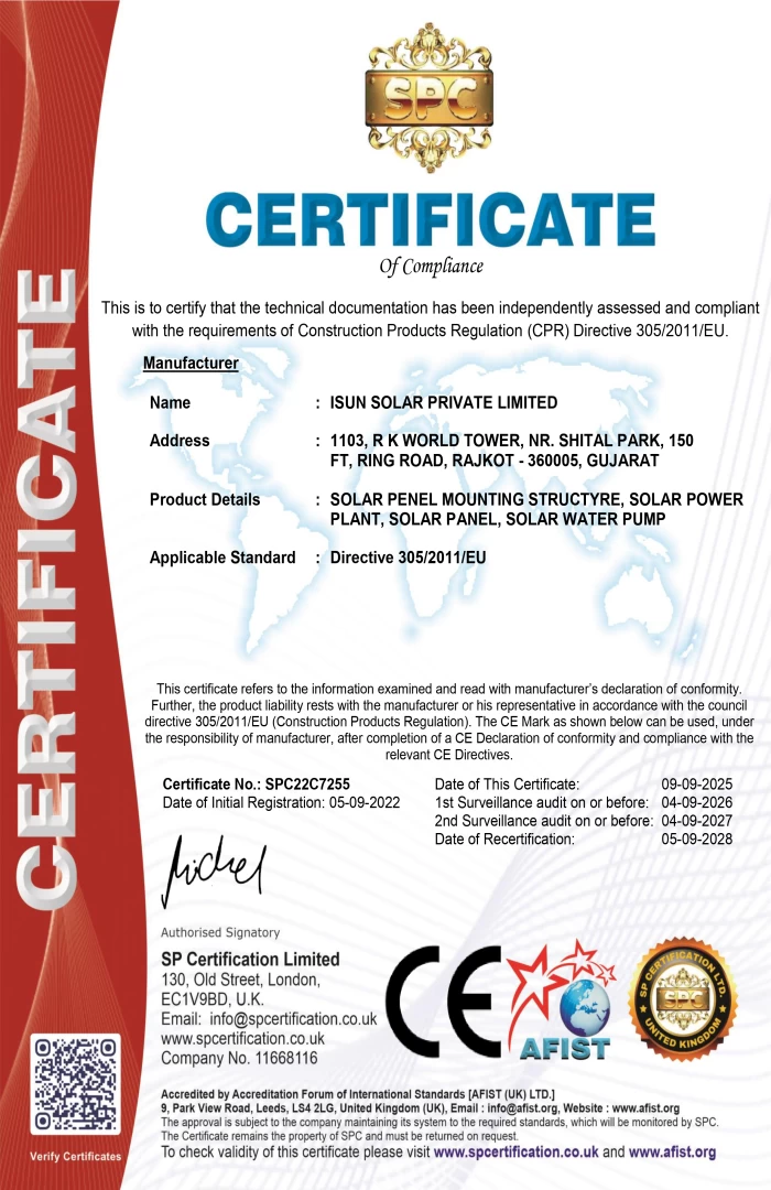 CE CERTIFICATE
