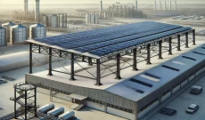 Solar Rooftop Mounted Structure